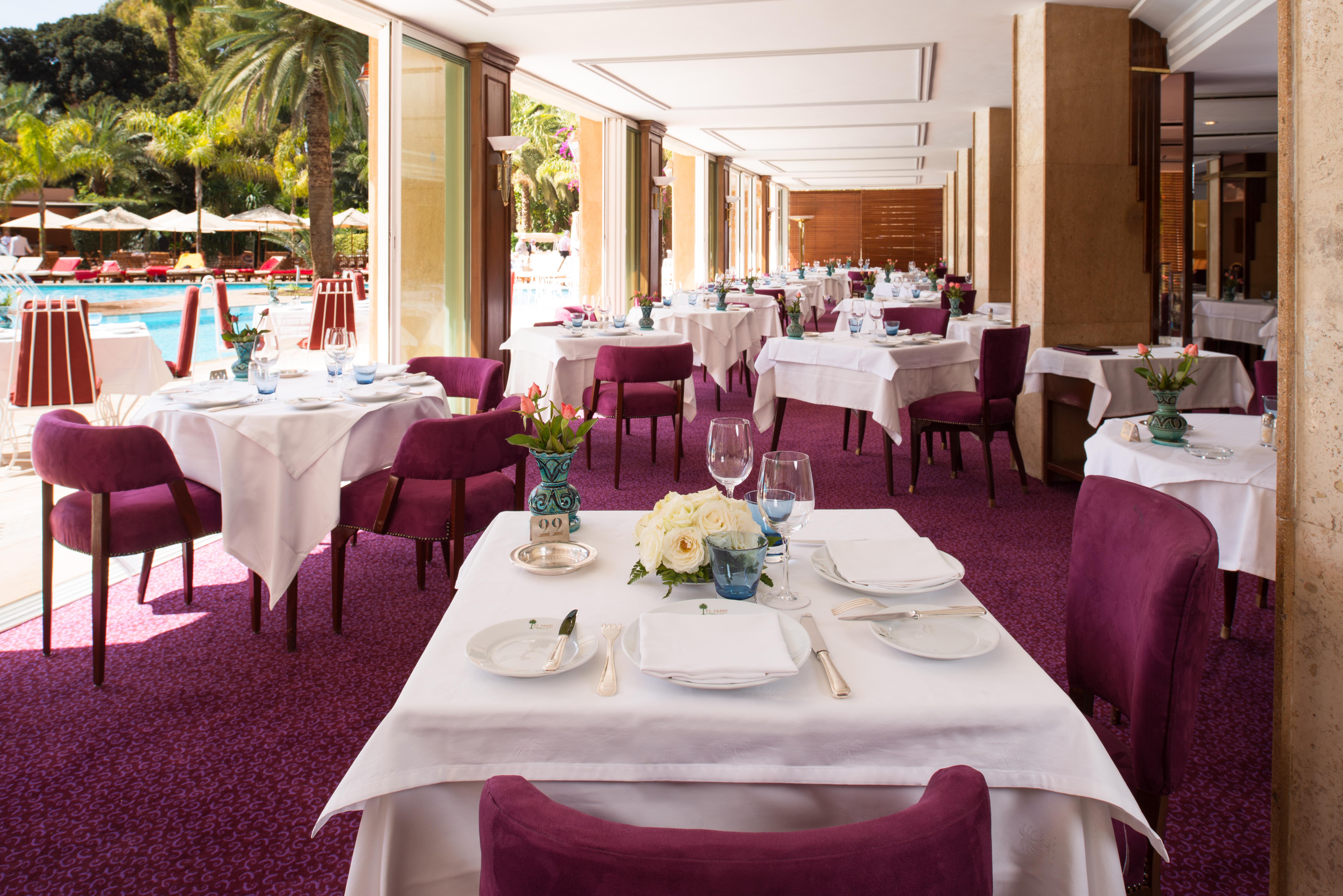 Es Saadi Marrakech Resort - Hotel Marrakesh Exterior photo The Poolside Restaurant
