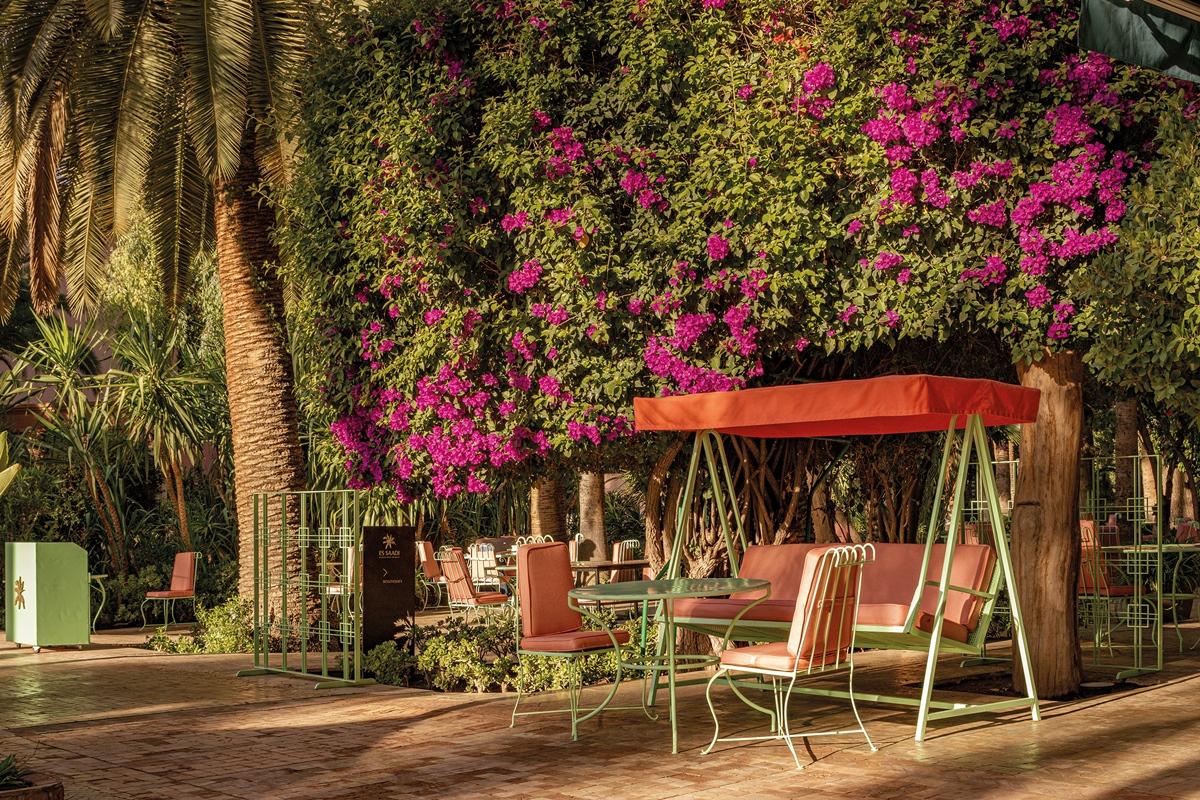 Es Saadi Marrakech Resort - Hotel Marrakesh Exterior photo The garden of the hotel